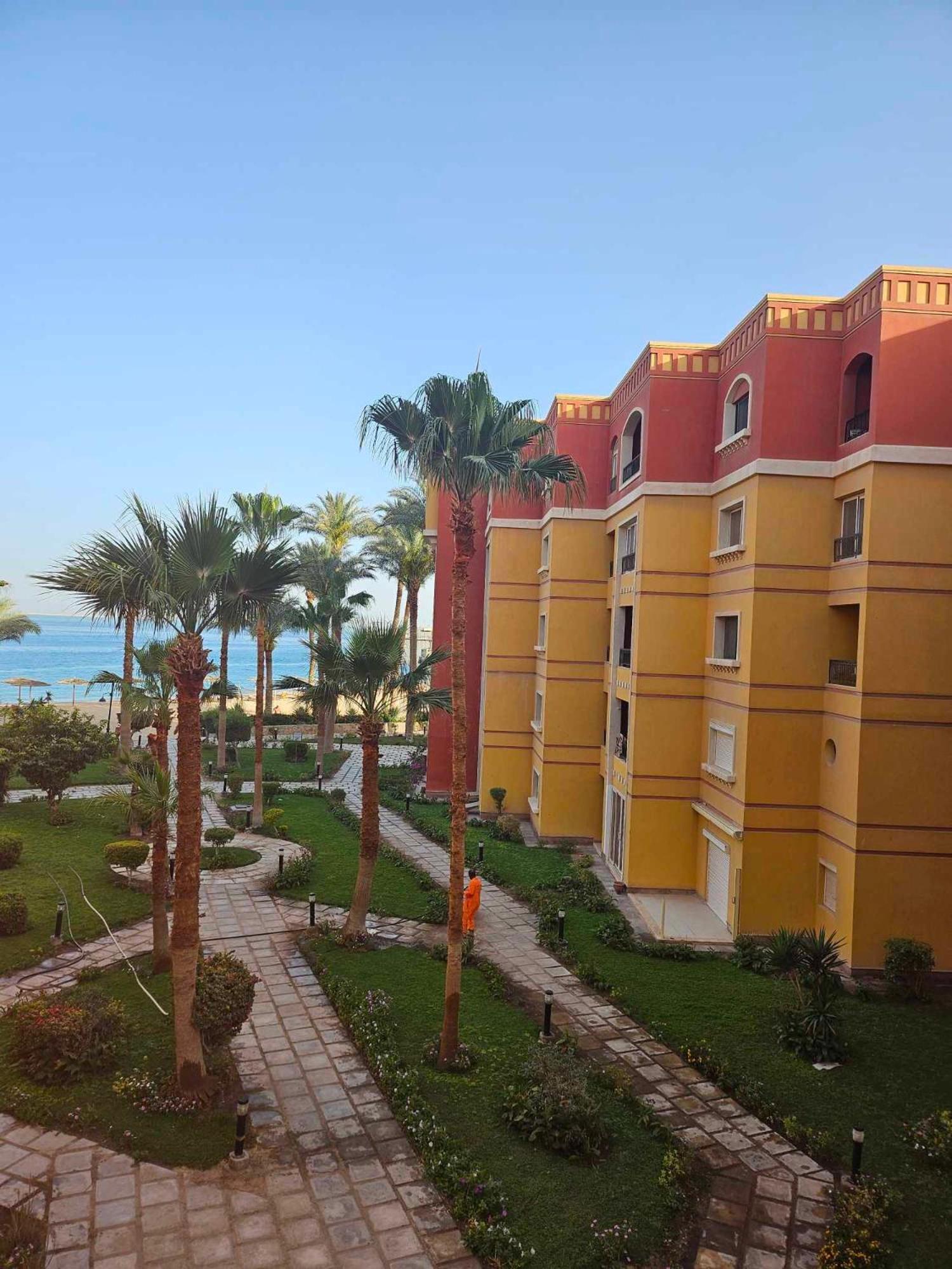 Esplanada Beach Apartment Hurghada Exterior foto